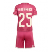 Real Madrid Yan Diomande #25 Tredje Tröja Barn 2026-27 Kortärmad (+ Korta byxor)